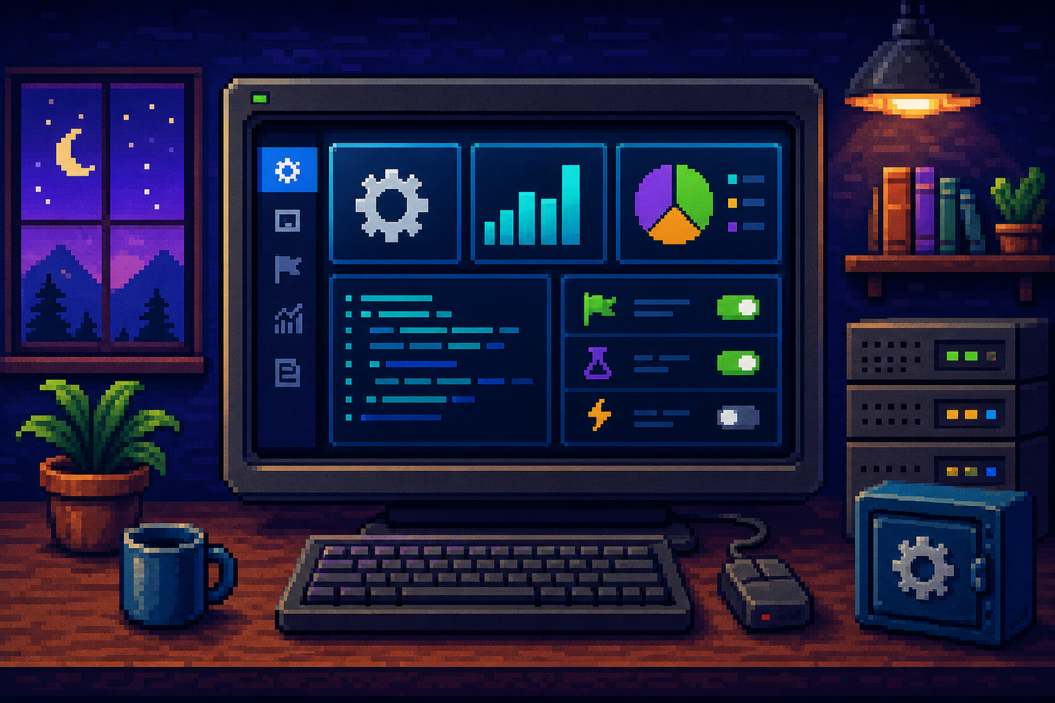 Admin Layout & Configuration Dashboards