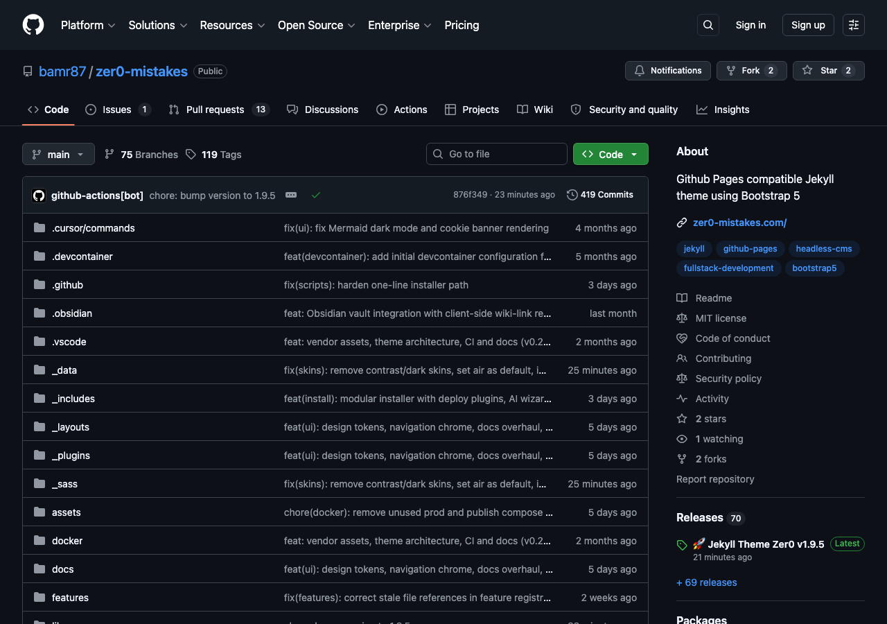 bamr87/zer0-mistakes repository on GitHub